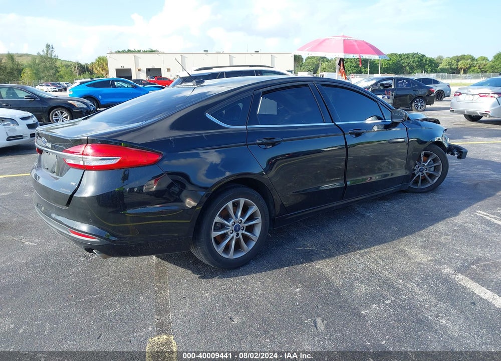 2017 FORD FUSION SE VIN: 3FA6P0H78HR402938