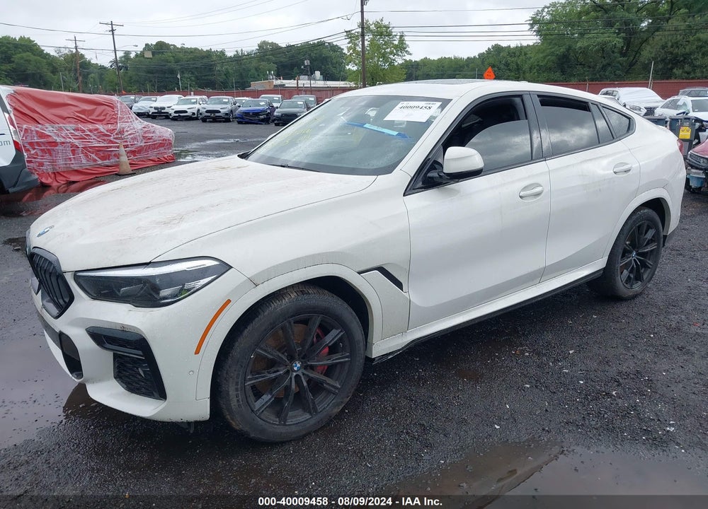 2022 BMW X6 XDRIVE40I VIN: 5UXCY6C03N9K46840