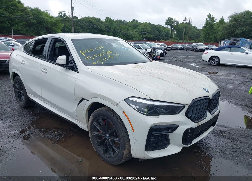 2022 BMW X6 XDRIVE40I VIN: 5UXCY6C03N9K46840
