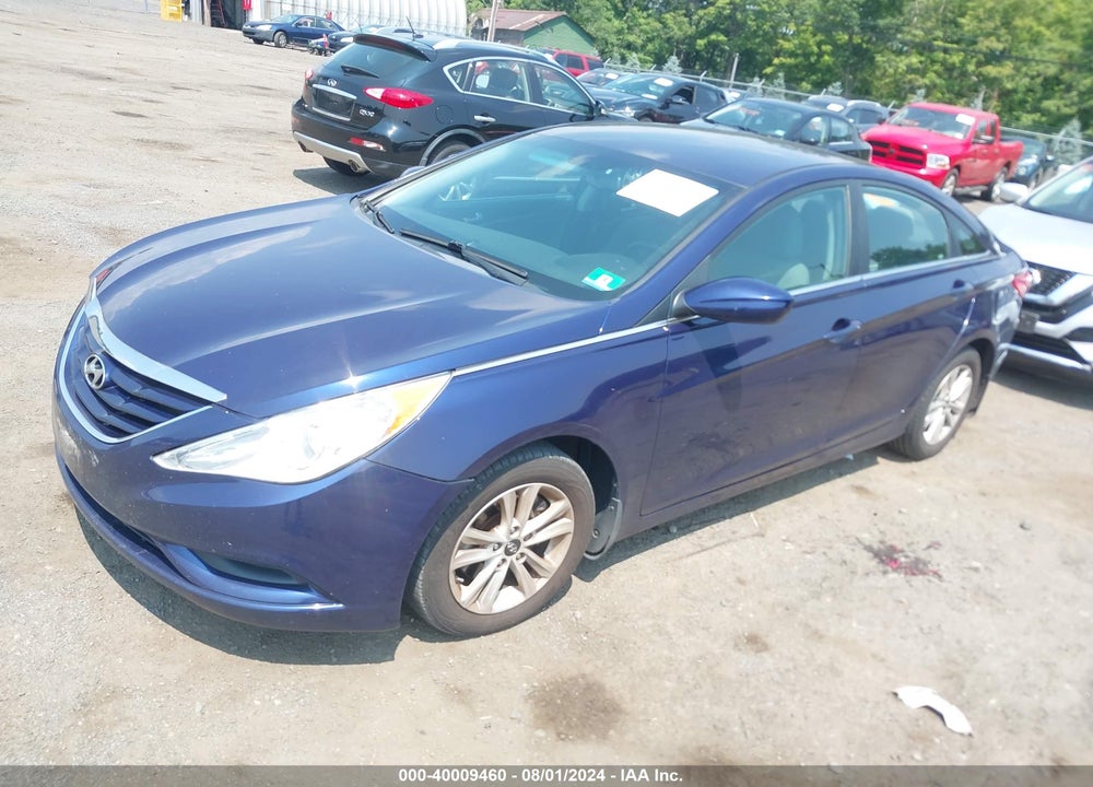 2013 HYUNDAI SONATA GLS VIN: 5NPEB4AC3DH689136