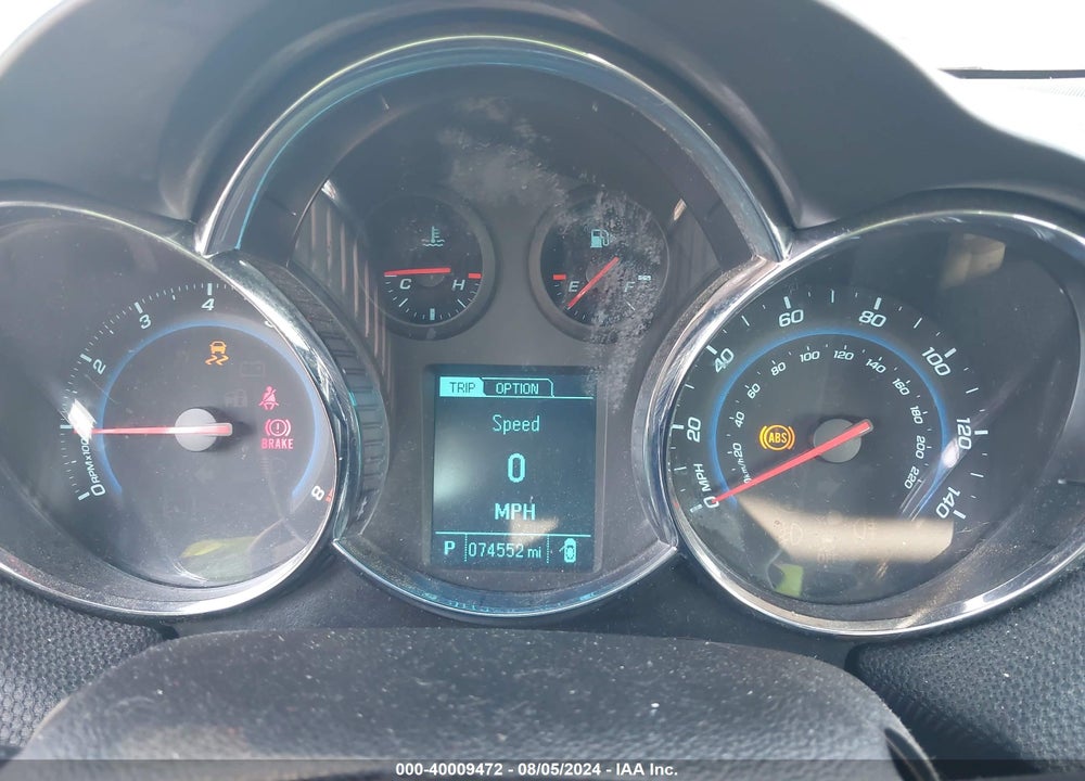 2014 CHEVROLET CRUZE 1LT AUTO VIN: 1G1PC5SB0E7425629