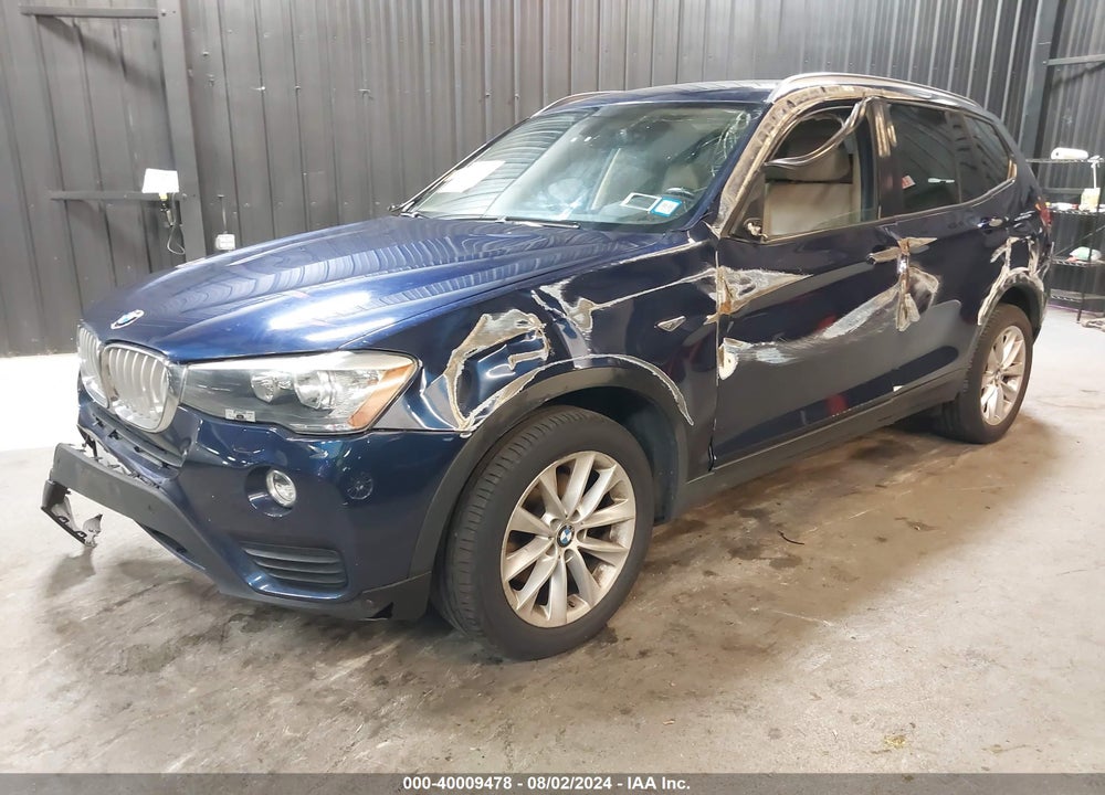 2016 BMW X3 XDRIVE28I VIN: 5UXWX9C54G0D81929