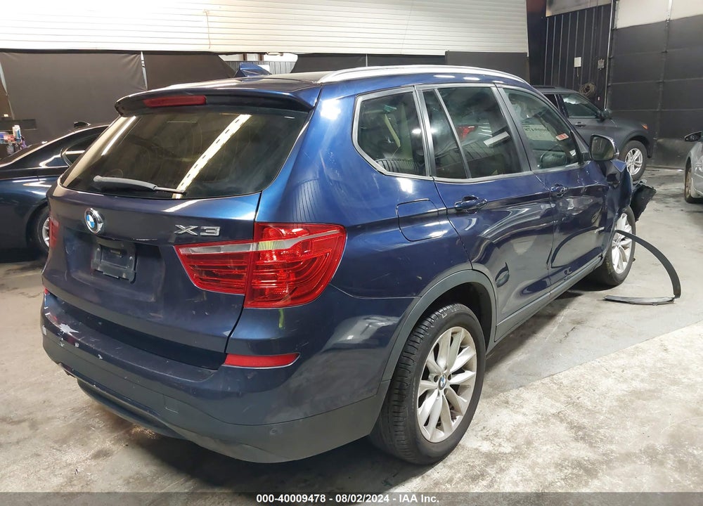 2016 BMW X3 XDRIVE28I VIN: 5UXWX9C54G0D81929