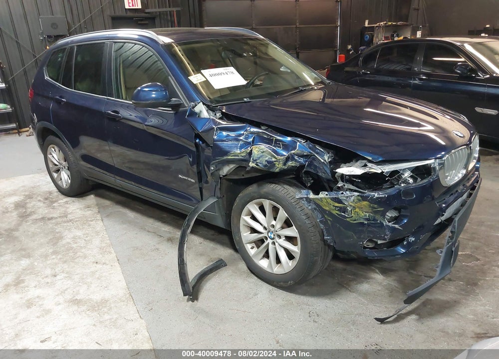 2016 BMW X3 XDRIVE28I VIN: 5UXWX9C54G0D81929