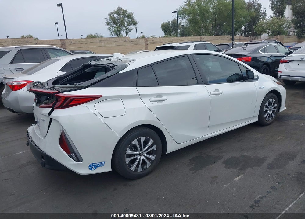 2021 TOYOTA PRIUS PRIME XLE VIN: JTDKAMFP1M3191272