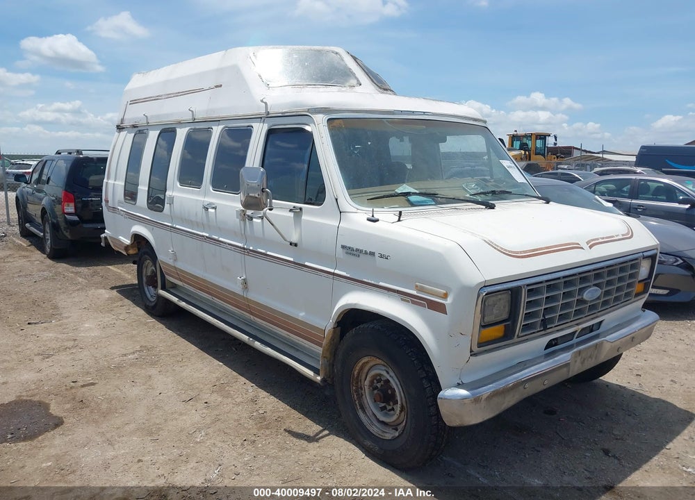 1984 FORD ECONOLINE S350 SUPER DUTY VAN VIN: 1FTJS3412EHB09202