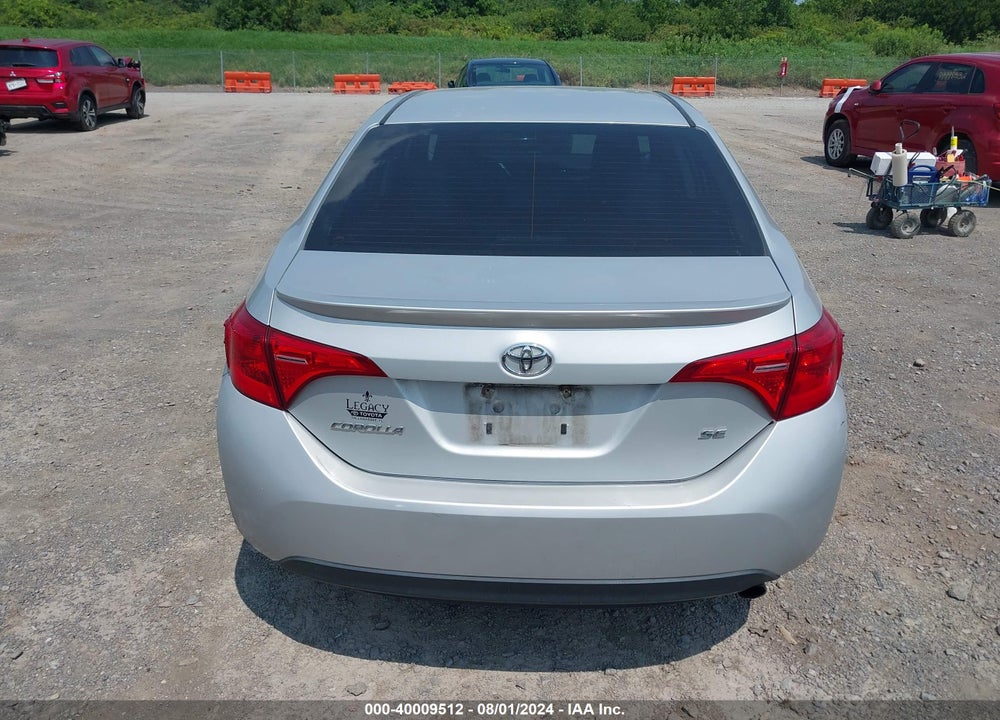 2017 TOYOTA COROLLA SE VIN: 2T1BURHE1HC831574