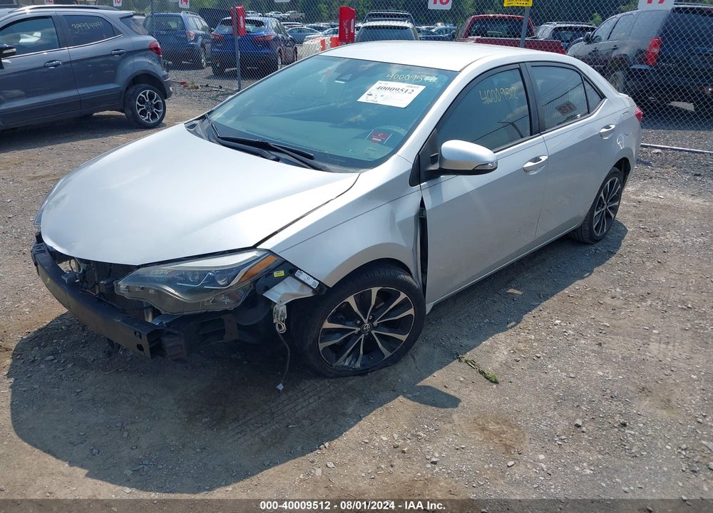 2017 TOYOTA COROLLA SE VIN: 2T1BURHE1HC831574
