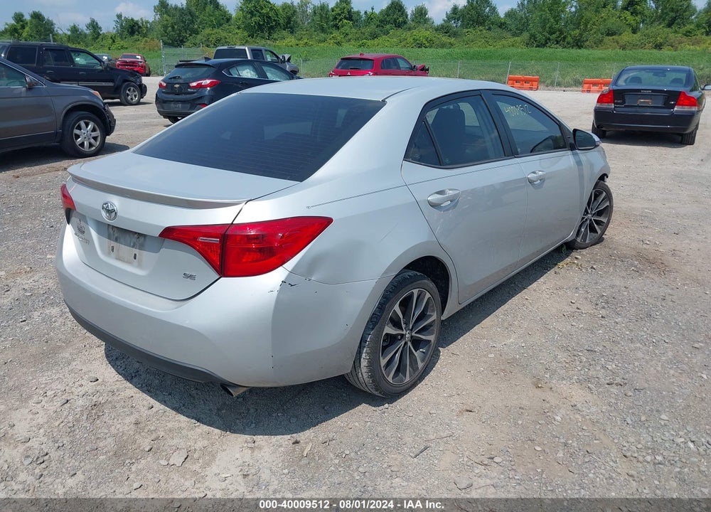 2017 TOYOTA COROLLA SE VIN: 2T1BURHE1HC831574