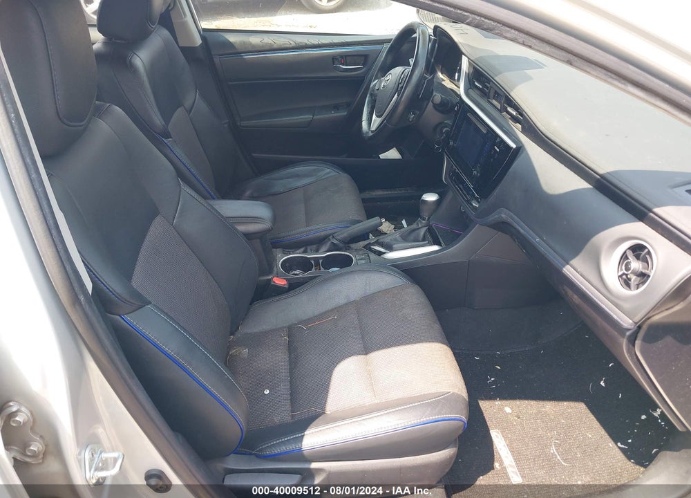 2017 TOYOTA COROLLA SE VIN: 2T1BURHE1HC831574