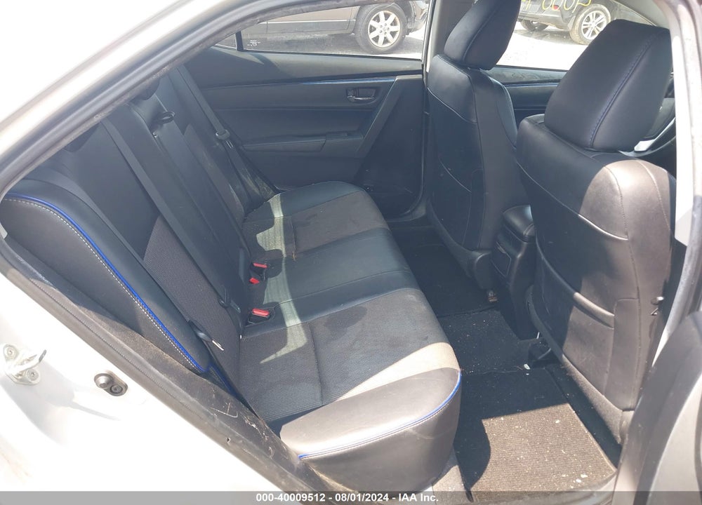 2017 TOYOTA COROLLA SE VIN: 2T1BURHE1HC831574