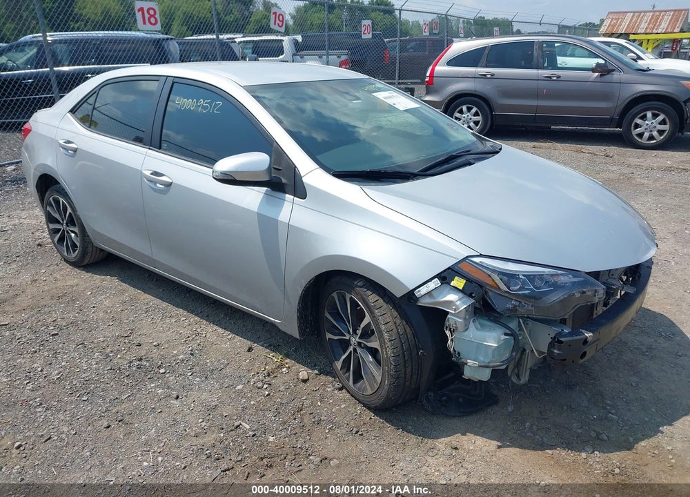 2017 TOYOTA COROLLA SE VIN: 2T1BURHE1HC831574