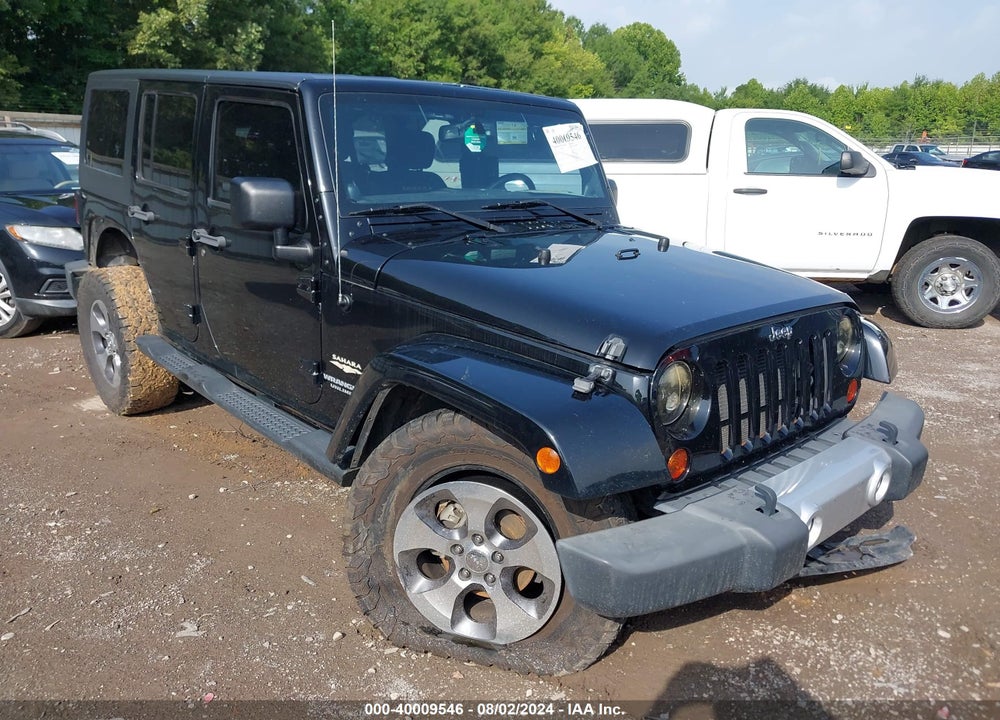 2013 JEEP WRANGLER UNLIMITED SAHARA VIN: 1C4HJWEG5DL512575