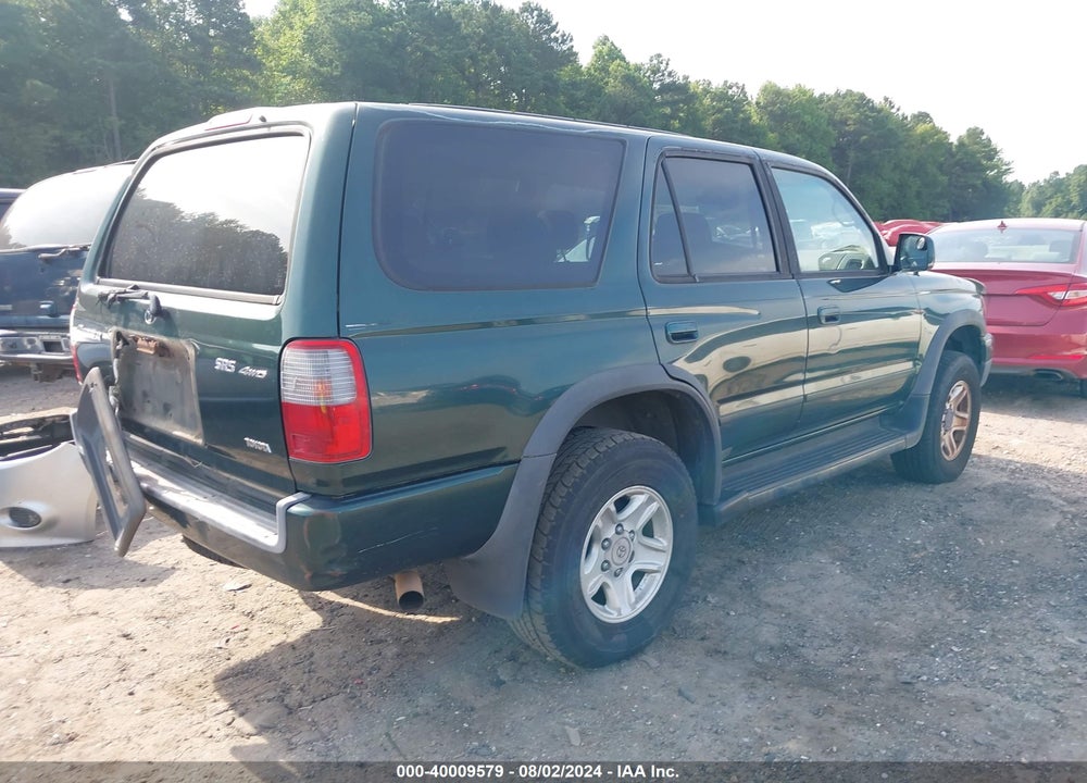 1999 TOYOTA 4RUNNER SR5 V6 VIN: JT3HN86R0X0245372