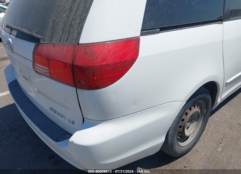 2004 TOYOTA SIENNA LE VIN: 5TDZA23C44S107075