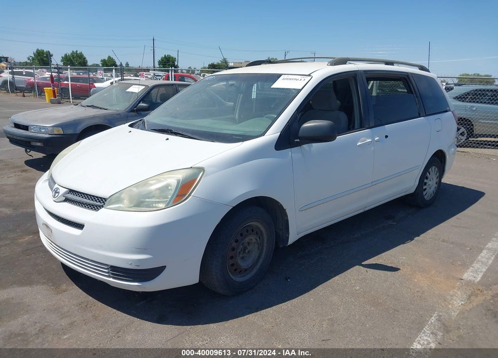 2004 TOYOTA SIENNA LE VIN: 5TDZA23C44S107075