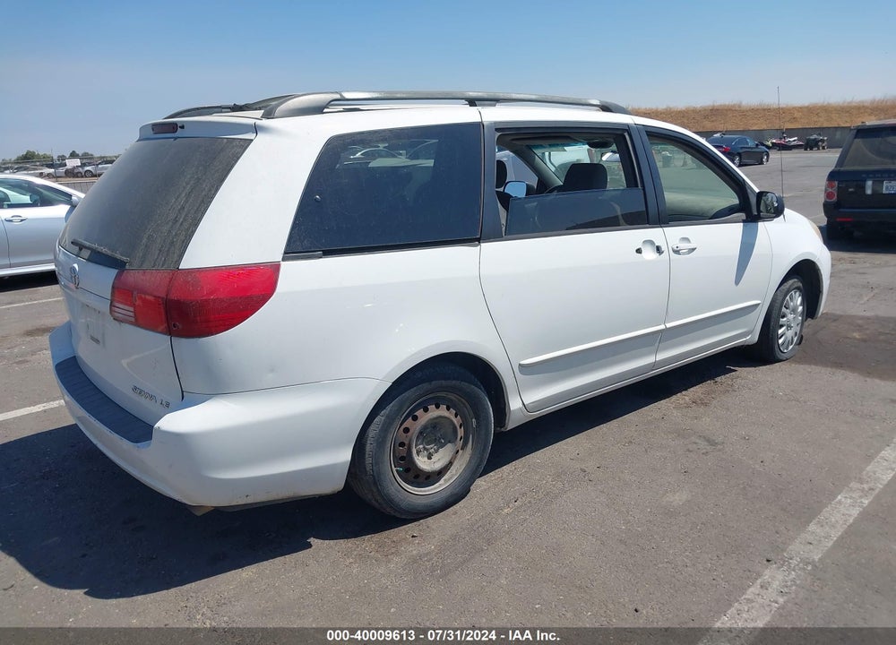2004 TOYOTA SIENNA LE VIN: 5TDZA23C44S107075