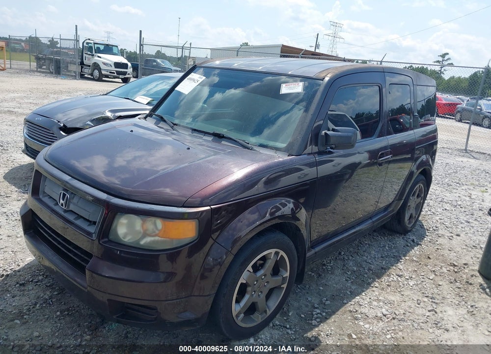 2008 HONDA ELEMENT SC VIN: 5J6YH18938L012331