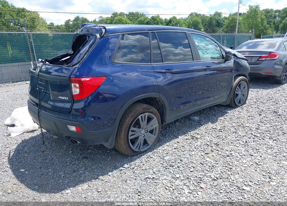 2021 HONDA PASSPORT VIN: 5FNYF8H51MB020250