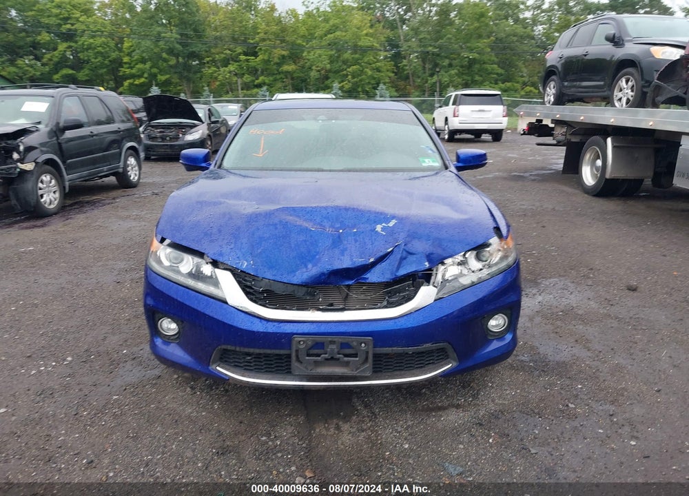 2013 HONDA ACCORD EX-L V-6 VIN: 1HGCT2B80DA009771