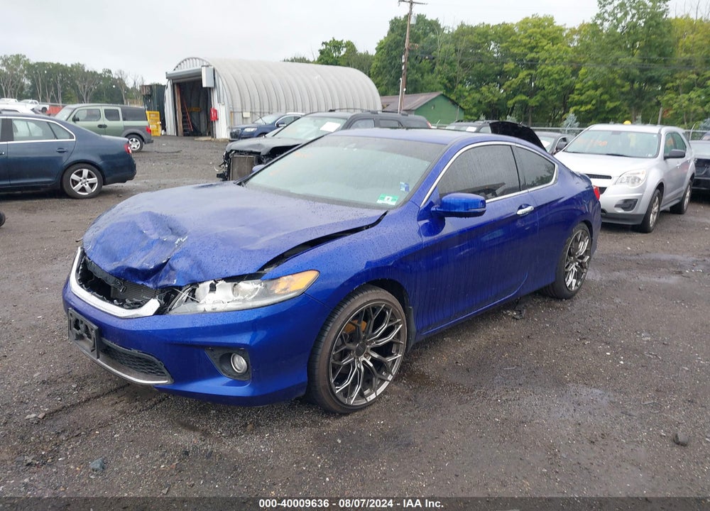 2013 HONDA ACCORD EX-L V-6 VIN: 1HGCT2B80DA009771