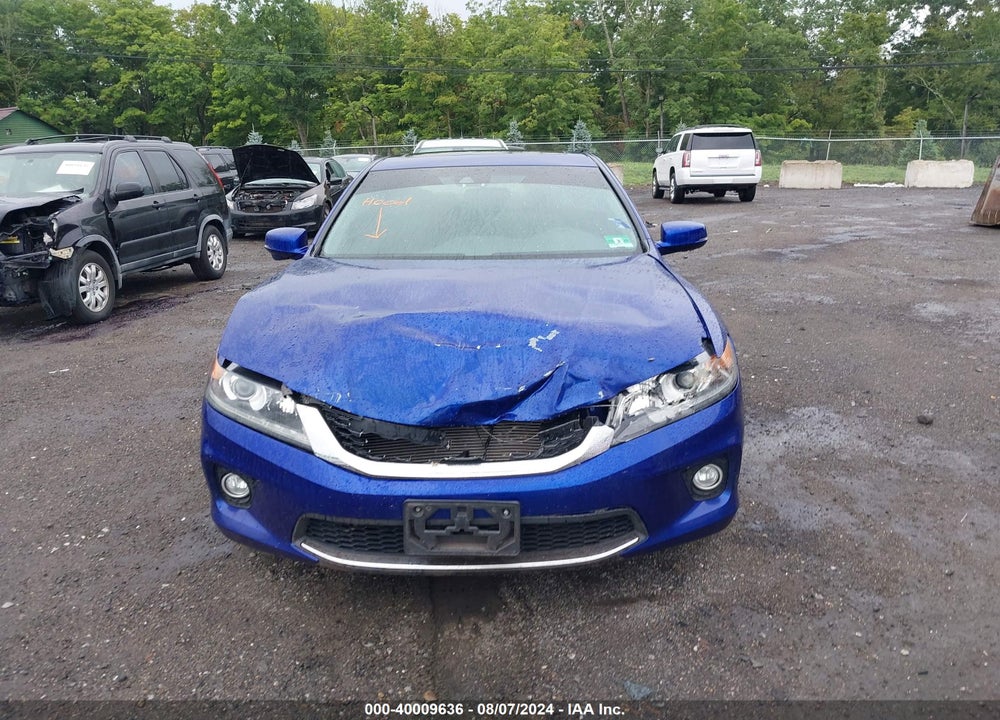 2013 HONDA ACCORD EX-L V-6 VIN: 1HGCT2B80DA009771