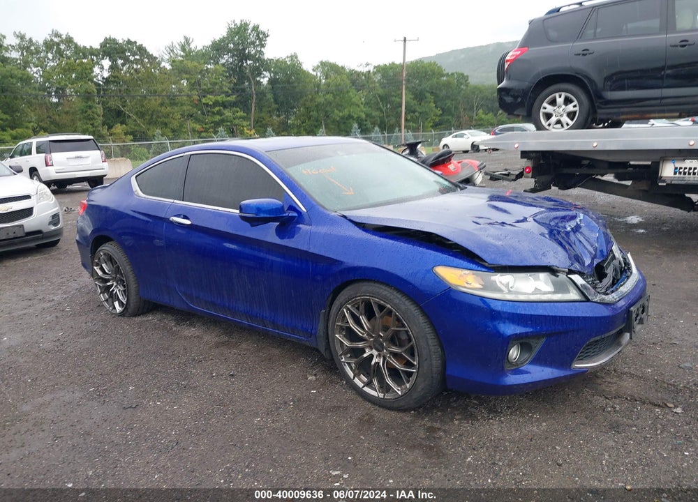 2013 HONDA ACCORD EX-L V-6 VIN: 1HGCT2B80DA009771