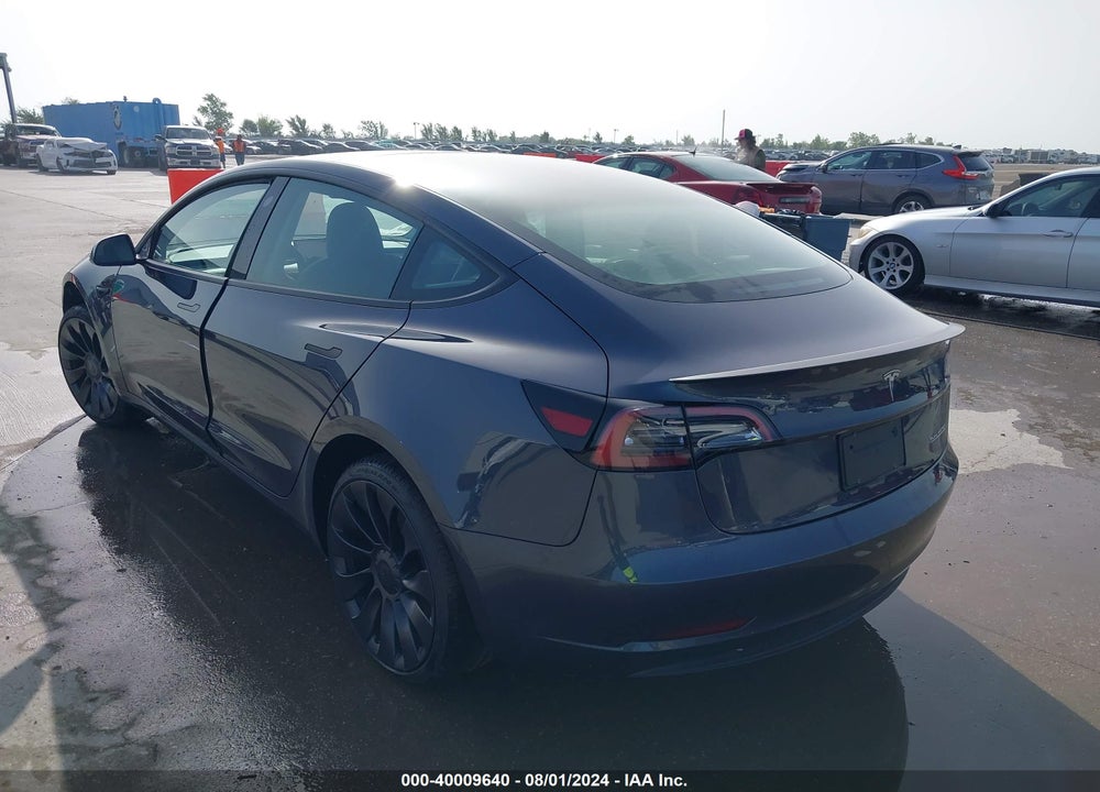 2023 TESLA MODEL 3 PERFORMANCE DUAL MOTOR ALL-WHEEL DRIVE VIN: 5YJ3E1EC7PF715618