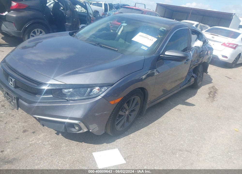 2021 HONDA CIVIC EX VIN: 19XFC1F38ME012581