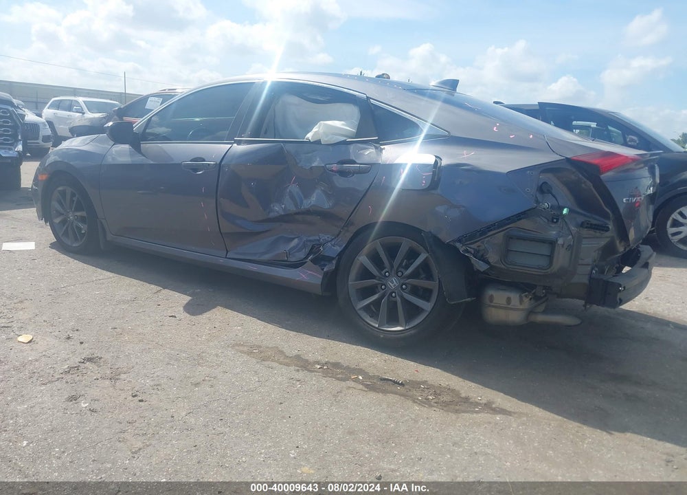 2021 HONDA CIVIC EX VIN: 19XFC1F38ME012581