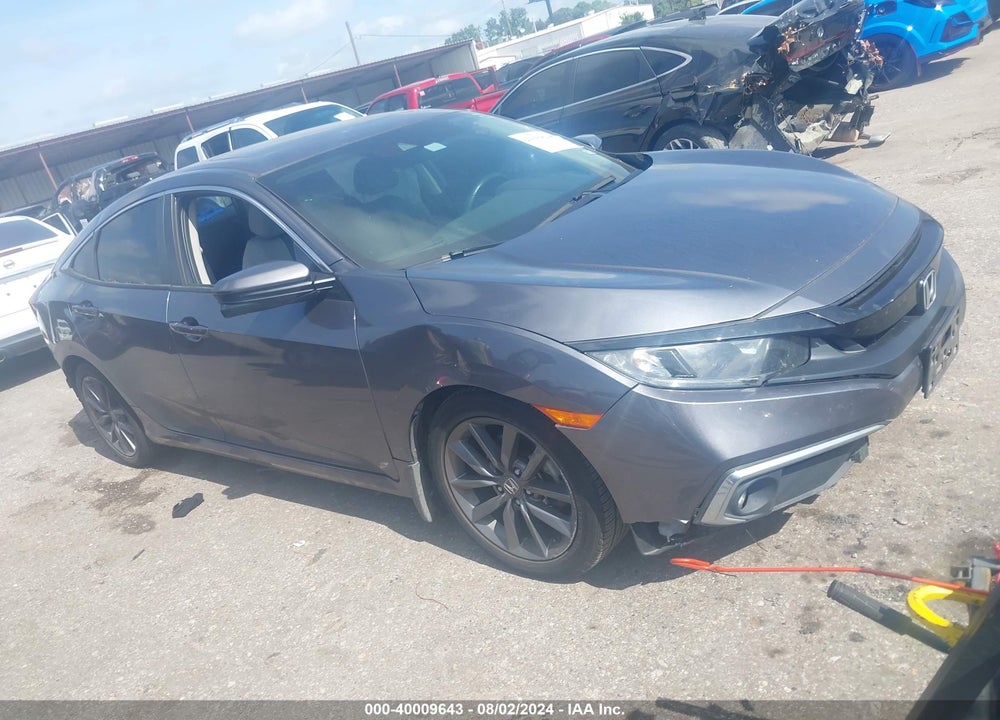 2021 HONDA CIVIC EX VIN: 19XFC1F38ME012581