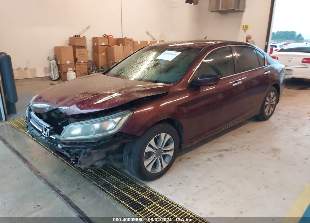 2013 HONDA ACCORD LX VIN: 1HGCR2F37DA141942