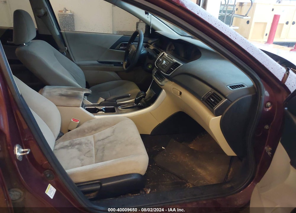2013 HONDA ACCORD LX VIN: 1HGCR2F37DA141942