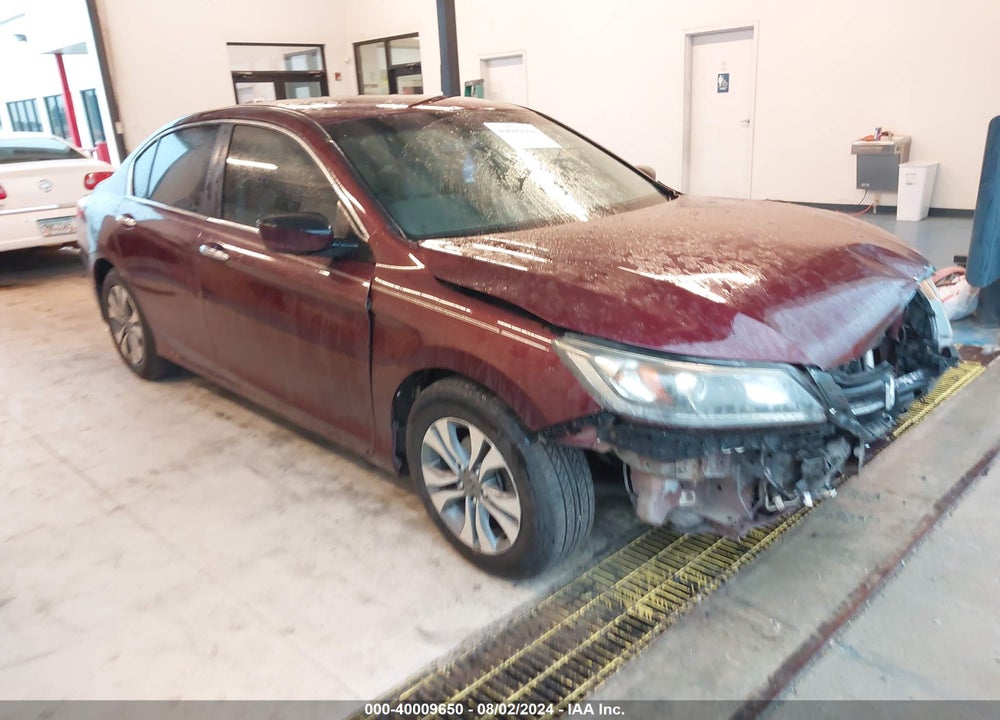 2013 HONDA ACCORD LX VIN: 1HGCR2F37DA141942