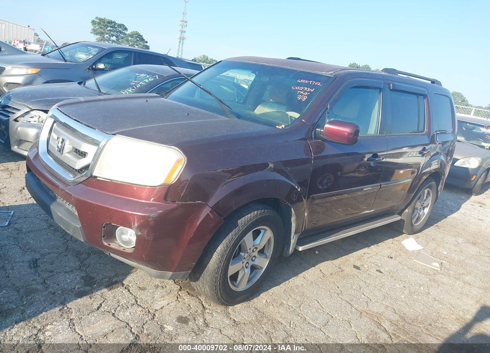 2009 HONDA PILOT EX VIN: 5FNYF48469B002334