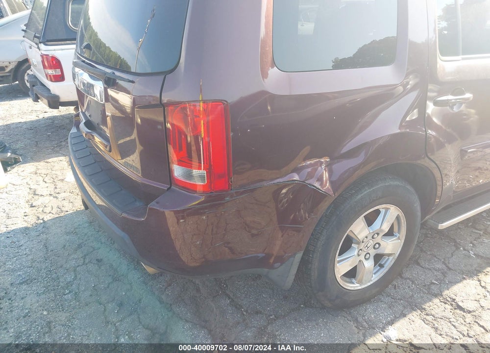 2009 HONDA PILOT EX VIN: 5FNYF48469B002334