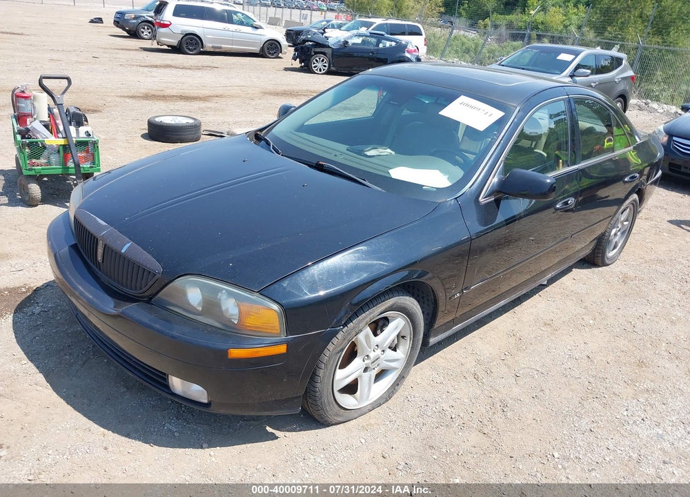 2001 LINCOLN LS V6 AUTO/V6 MANUAL VIN: 1LNHM86S51Y617388
