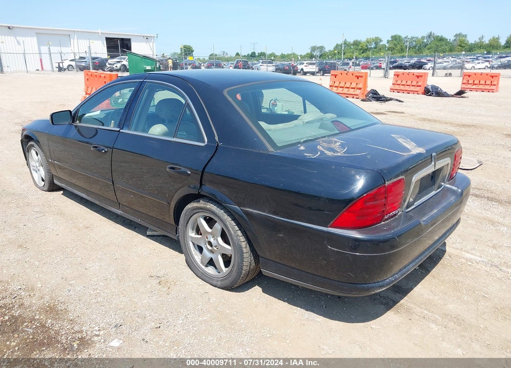2001 LINCOLN LS V6 AUTO/V6 MANUAL VIN: 1LNHM86S51Y617388