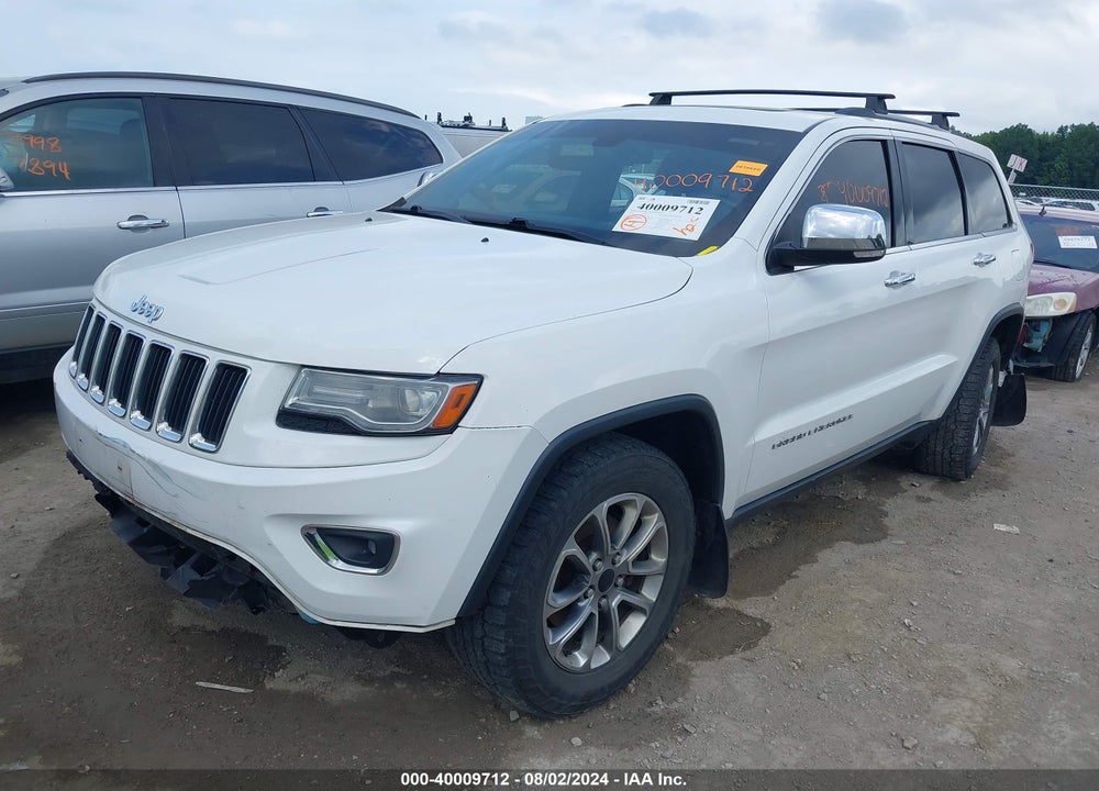 2014 JEEP GRAND CHEROKEE LIMITED VIN: 1C4RJFBG2EC241274