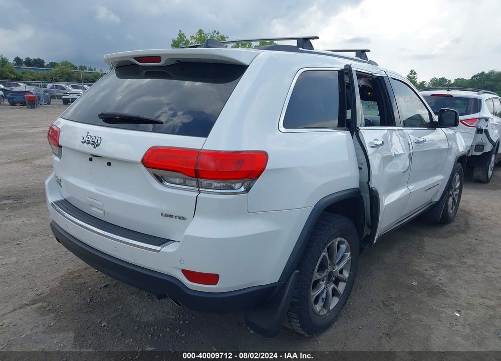 2014 JEEP GRAND CHEROKEE LIMITED VIN: 1C4RJFBG2EC241274
