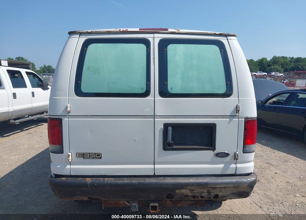 2003 FORD E-350 SUPER DUTY COMMERCIAL/RECREATIONAL VIN: 1FTSE34L83HB24684