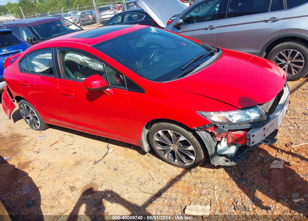 2013 HONDA CIVIC VIN: 2HGFB6E56DH700586