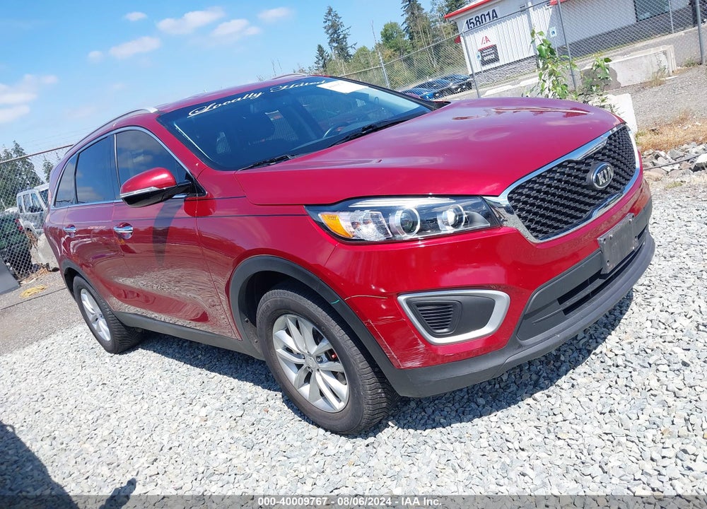 2016 KIA SORENTO 2.4L LX VIN: 5XYPGDA37GG085336