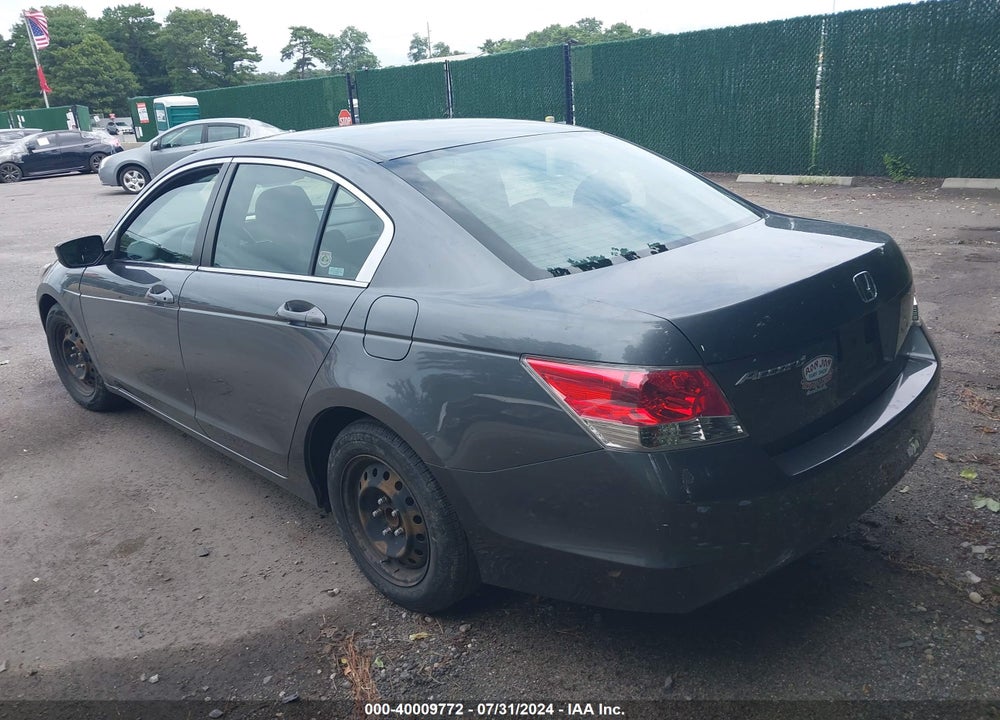 2009 HONDA ACCORD 2.4 LX VIN: 1HGCP26399A173756
