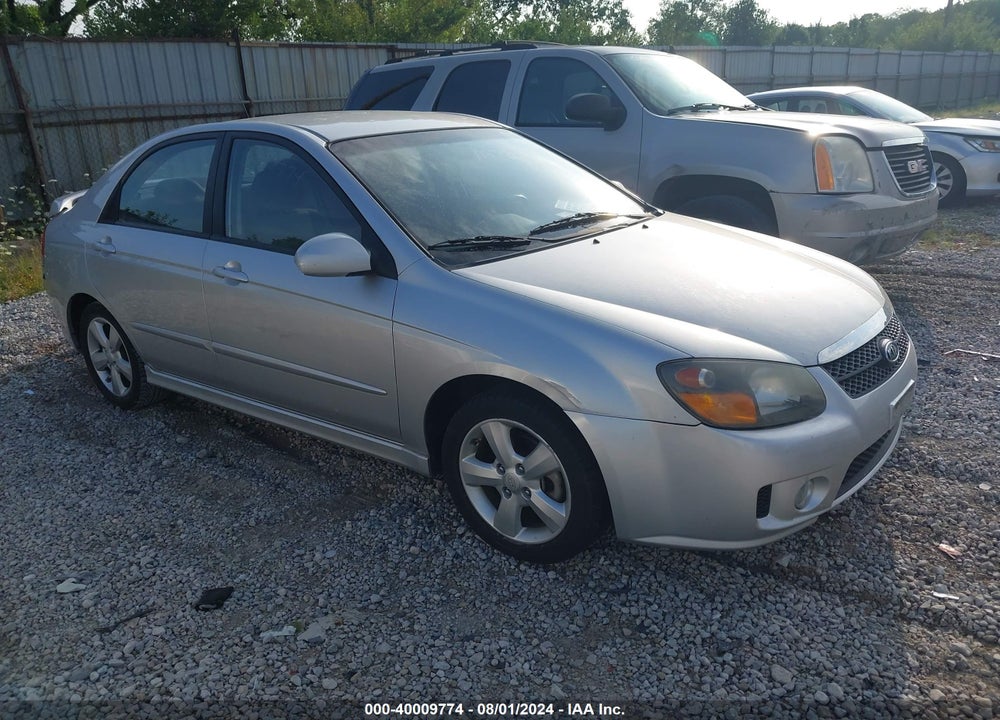 2008 KIA SPECTRA SX VIN: KNAFE121585018481