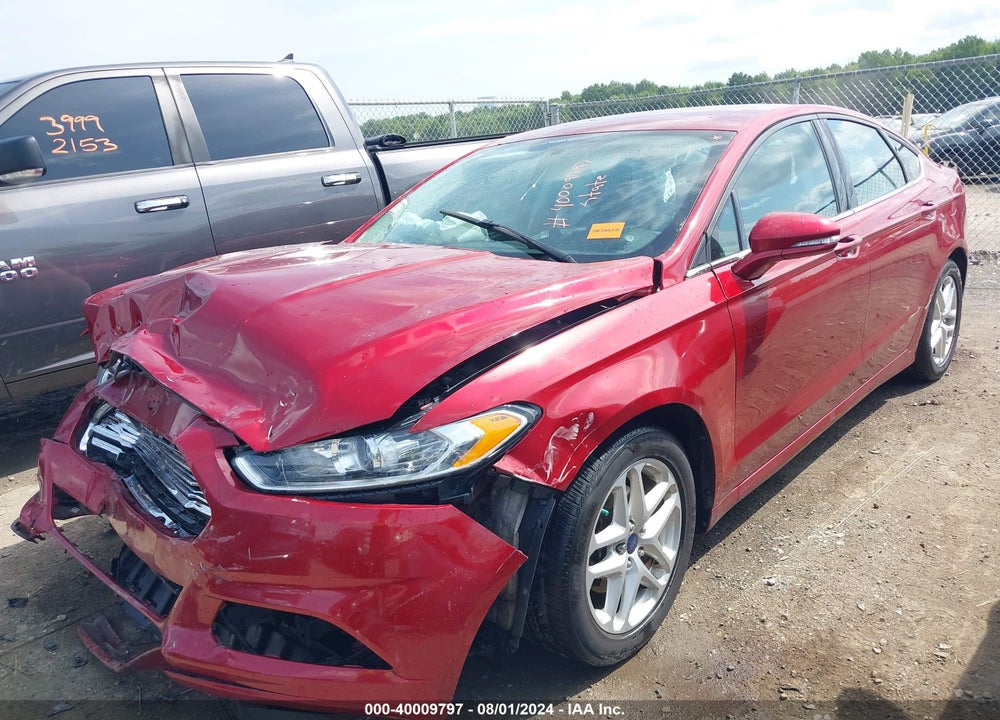 2014 FORD FUSION SE VIN: 3FA6P0H78ER183751