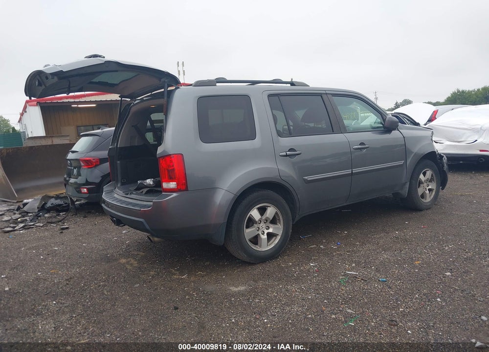 2010 HONDA PILOT EX-L VIN: 5FNYF4H54AB034762