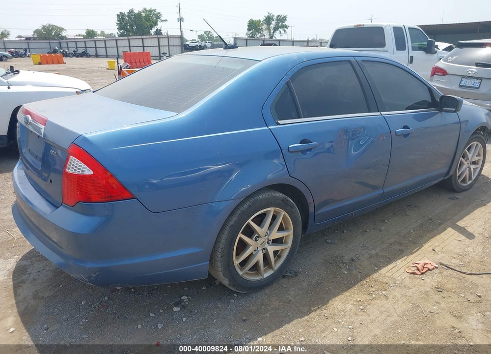 2010 FORD FUSION SEL VIN: 3FAHP0JAXAR236328