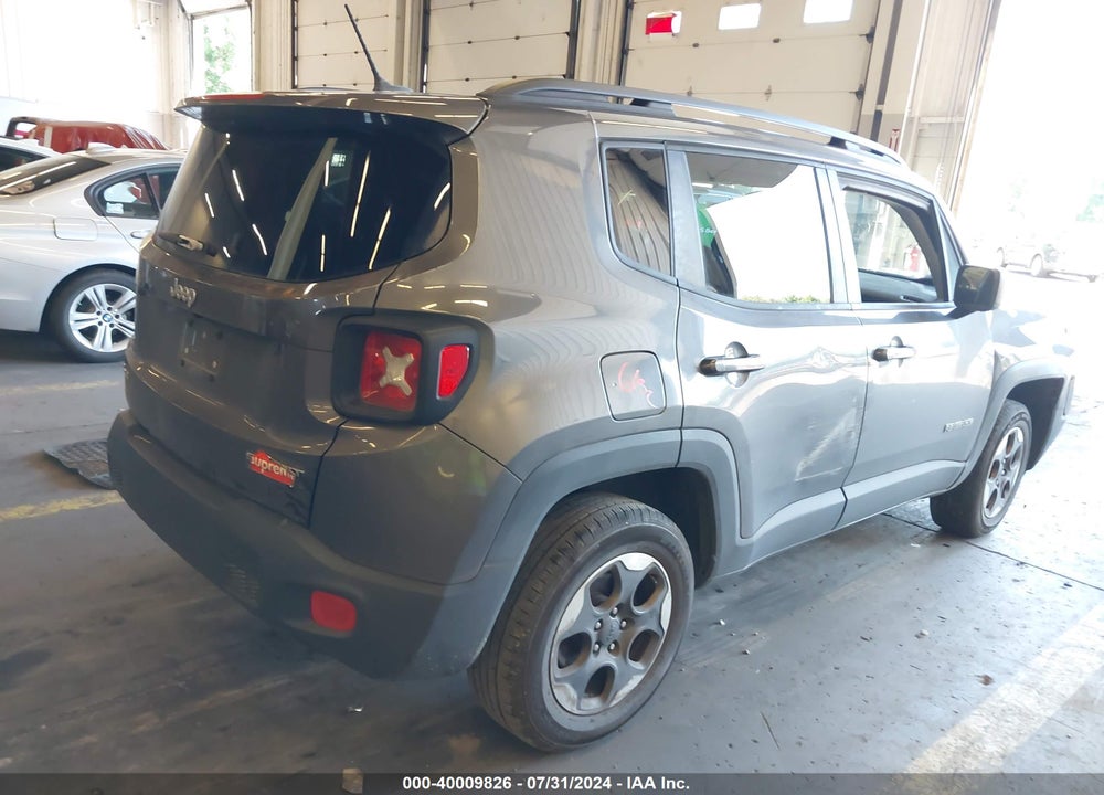 2016 JEEP RENEGADE SPORT VIN: ZACCJBAT6GPD55015