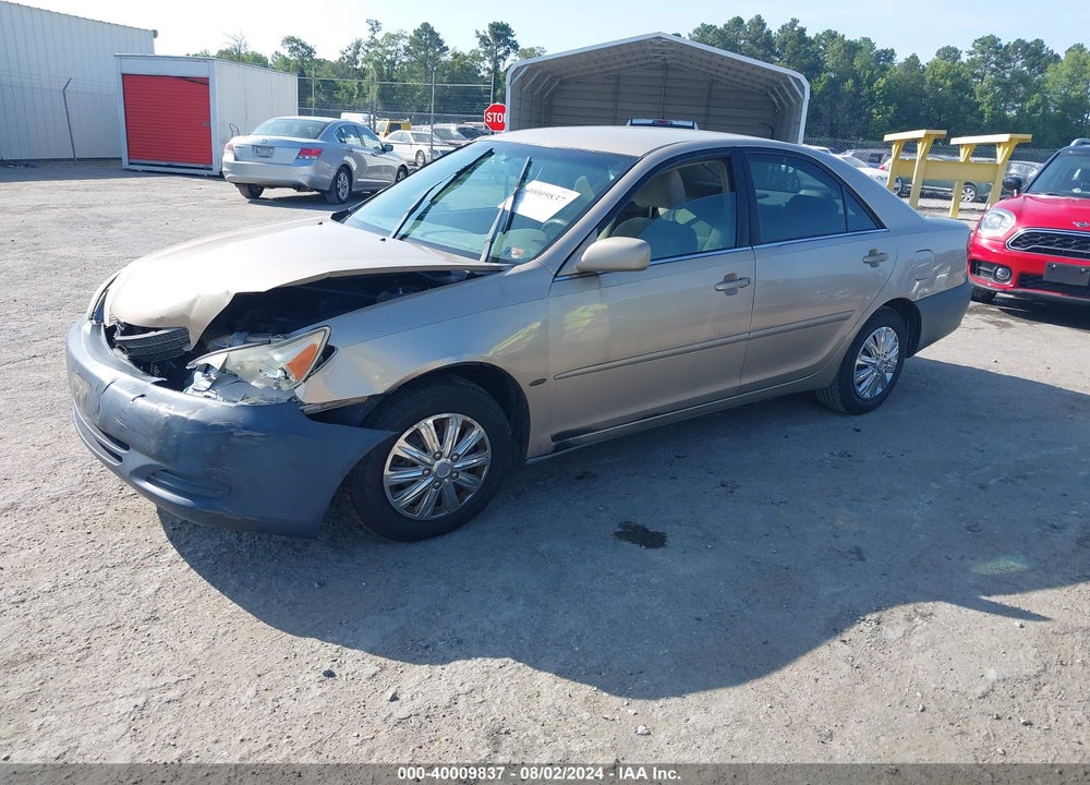 2002 TOYOTA CAMRY LE VIN: 4T1BE32K92U040997